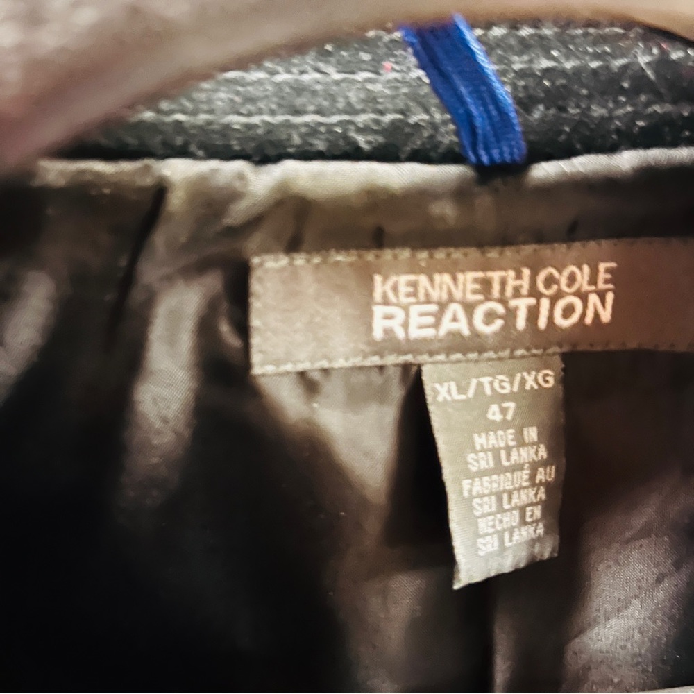 Kenneth Cole Nehru suede jacket sz XL